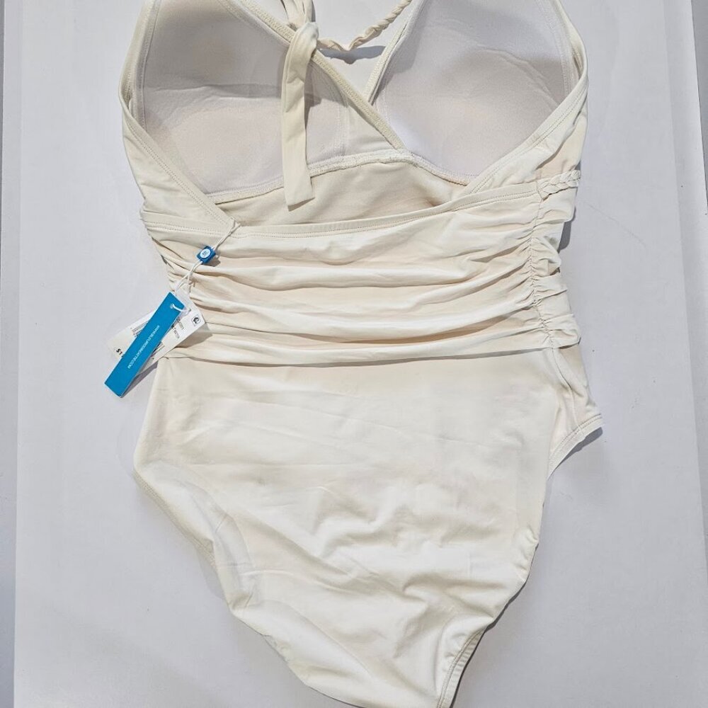 Bleu by Rod Beattie Braid-Trim Empire One-Piece Swimsuit - Picture 8 of 10
